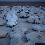 Zelte des UNHCR