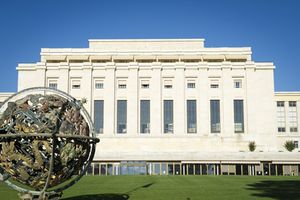 Palais des Nations in Genf ©UN Photo Rick Bajornas