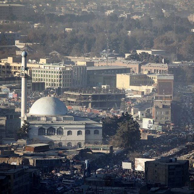 Stadtansicht von Kabul