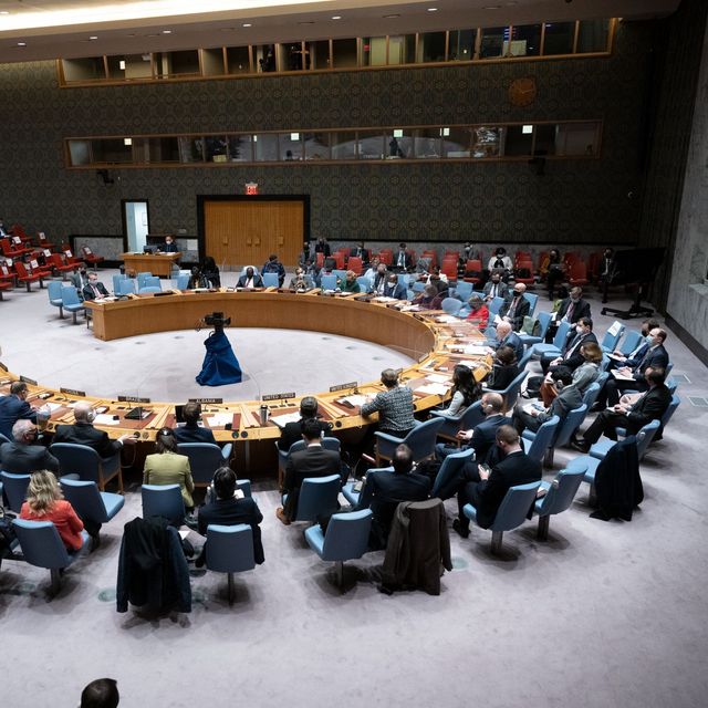 Die Mitglieder des UN-Sicherheitsrats kommen in einer Dringlichkeitssitzung zur Ukraine zusammen.