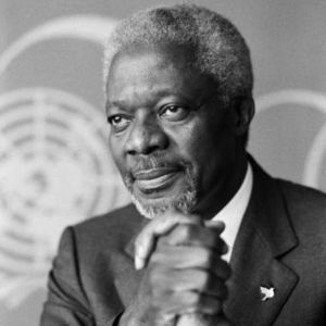 Portraitphoto von Kofi Annan