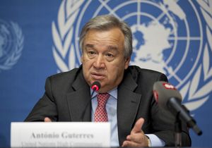 ehemaliger UNHCR-Chef Antonió Guterres