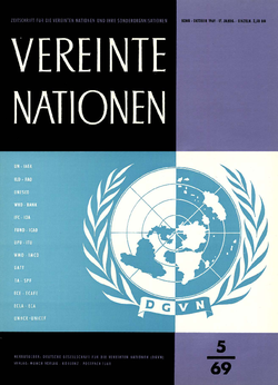 VEREINTE NATIONEN Heft 5/1969