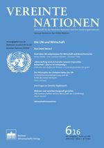 Zur Philosophie des Globalen Paktes der UN