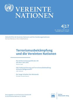 Terrorismusbekämpfung und die Vereinten Nationen
