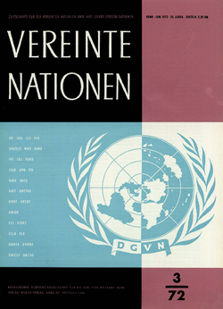 VEREINTE NATIONEN Heft 3/1972