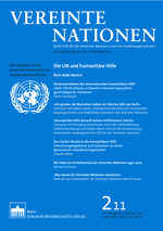 Die UN und humanitäre Hilfe
