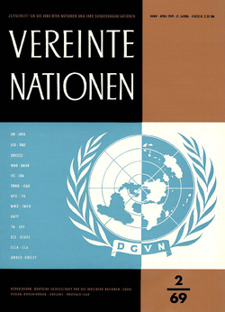 VEREINTE NATIONEN Heft 2/1969