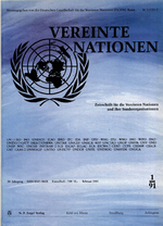 Die Vetos im Sicherheitsrat der Vereinten Nationen (1983-1990)